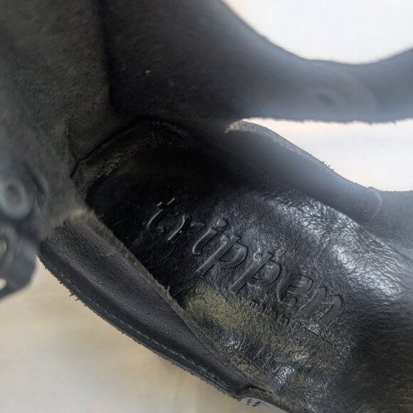 TRIPPEN Tarantula black sandals EXCELLENT condition sz 7.5/38 - Picture 7 of 14